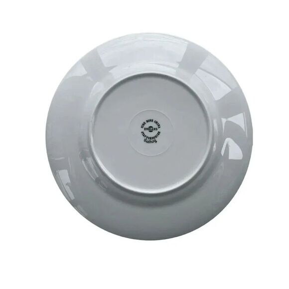 Staffordshire Fine Bone China 3Pc Place Setting Plate Teacup & Saucer White OS - Picture 5 of 12